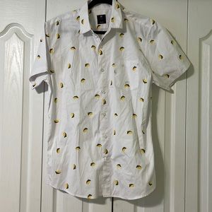 Visive Short Sleeve Button Down Shirt NWOT